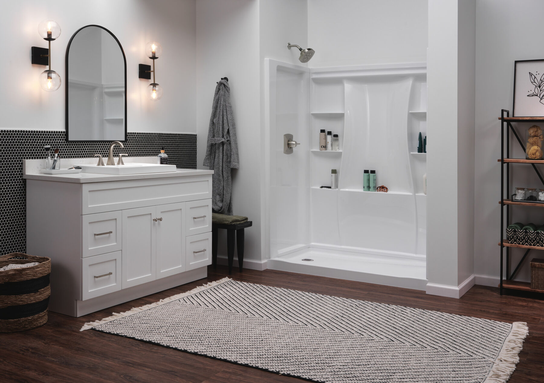 60"x32" Classic 500 Shower Wall, image 9